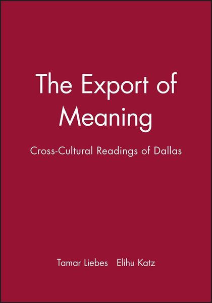Produktbild: Export of Meaning