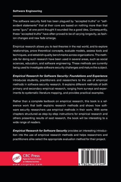 Produktbild: Empirical Research for Software Security