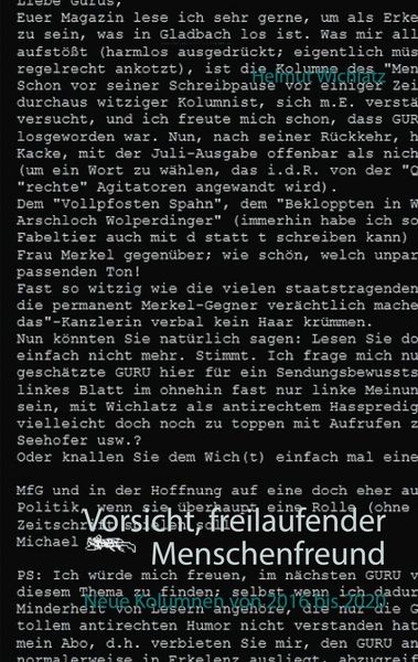 Produktbild: Vorsicht, freilaufender Menschenfreund
