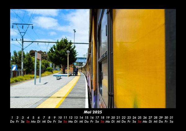 Produktbild: Züge 2025 Fotokalender DIN A3