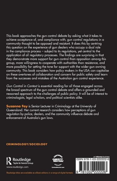Produktbild: Gun Control in Context