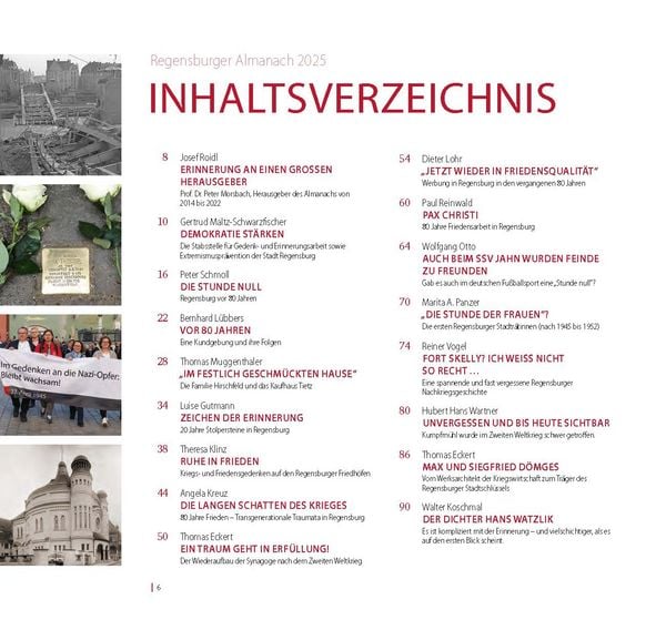Produktbild: Regensburger Almanach 2025