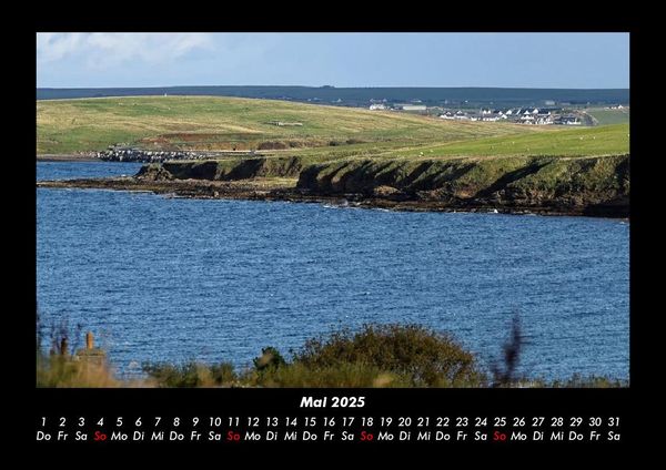 Produktbild: Seeblick 2025 Fotokalender DIN A3