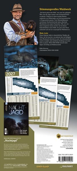 Produktbild: WILD UND HUND Edition: Mondhelligkeitskalender 2027