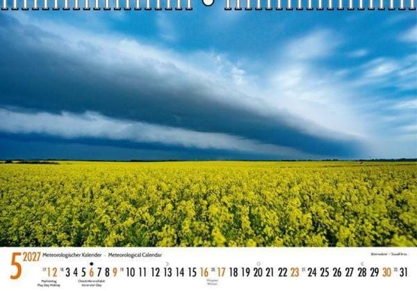 Produktbild: Meteorologischer Kalender 2027 Meteorological Calendar
