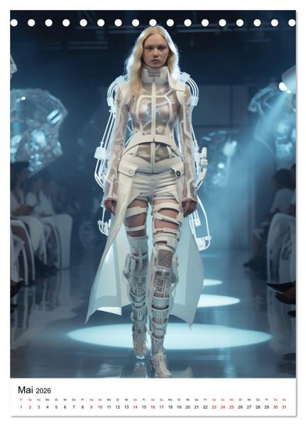 Produktbild: Future Couture (Tischkalender 2026 DIN A5 hoch), CALVENDO Monatskalender