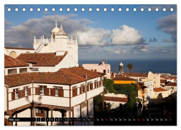 Produktbild: Kanarische Inseln - Teneriffa (Tischkalender 2026 DIN A5 quer), CALVENDO Monatskalender