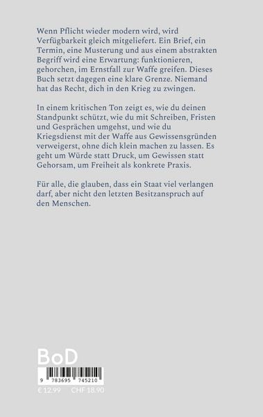 Produktbild: Kein Staat hat Anspruch auf Deinen K&ouml;rper