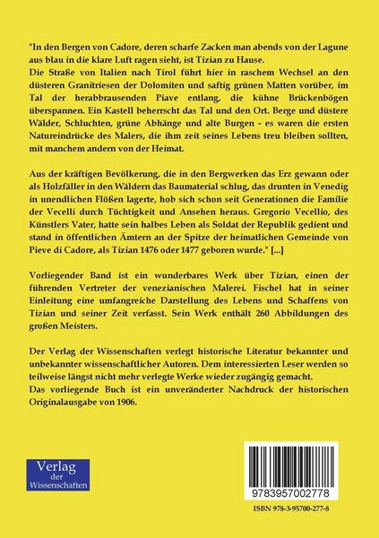 Produktbild: Tizian, des Meisters Gem&auml;lde in 260 Abbildungen