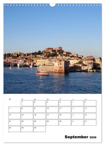 Produktbild: ELBA Trauminsel der Toskana (Wandkalender 2026 DIN A3 hoch), CALVENDO Monatskalender