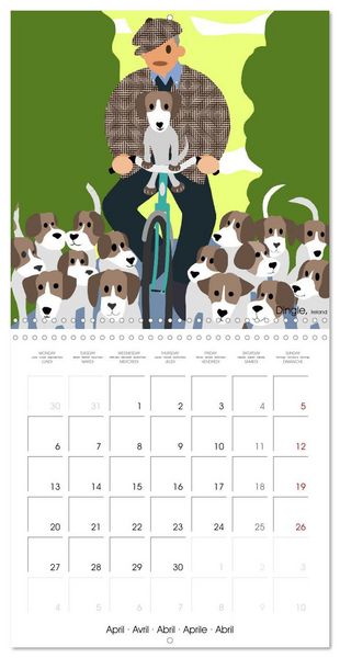 Produktbild: A WORLD OF BICYCLES (Wall Calendar 2026 12 &times; 12 Inch) CALVENDO 12 Month Wall Calendar