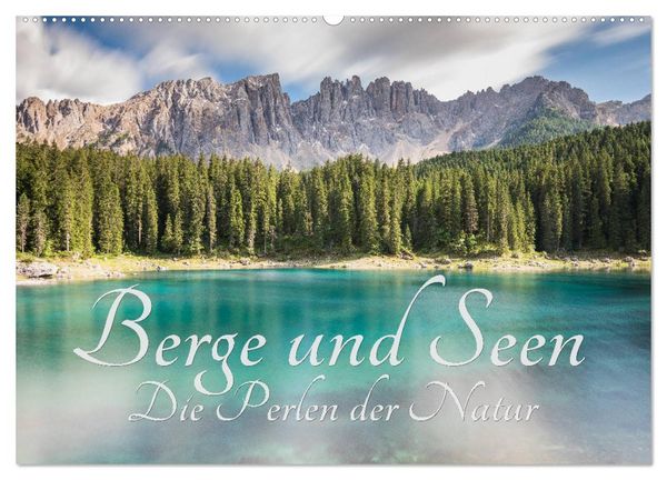 Produktbild: Berge und Seen - Die Perlen der Natur (Wandkalender 2026 DIN A2 quer), CALVENDO Monatskalender
