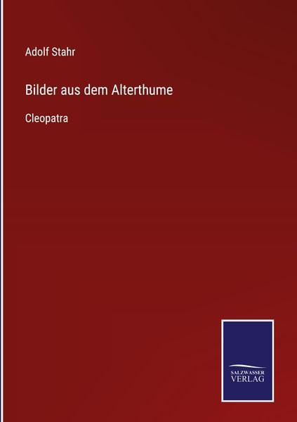 Produktbild: Bilder aus dem Alterthume