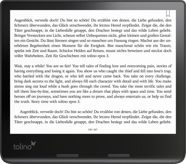 Produktbild: eReader tolino epos 3