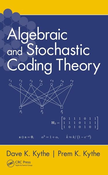 Produktbild: Algebraic and Stochastic Coding Theory