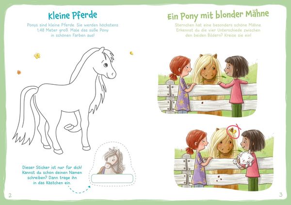 Produktbild: WAS IST WAS Meine Welt Mach mit! Ponys
