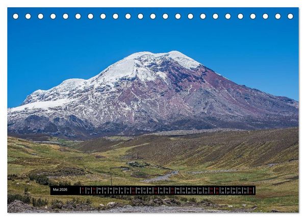 Produktbild: Ecuador (Tischkalender 2026 DIN A5 quer), CALVENDO Monatskalender