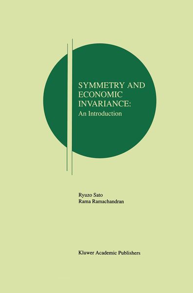 Produktbild: Symmetry and Economic Invariance: An Introduction
