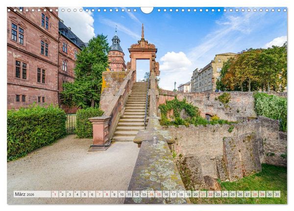 Produktbild: Aschaffenburg Impressionen (Wandkalender 2026 DIN A3 quer), CALVENDO Monatskalender