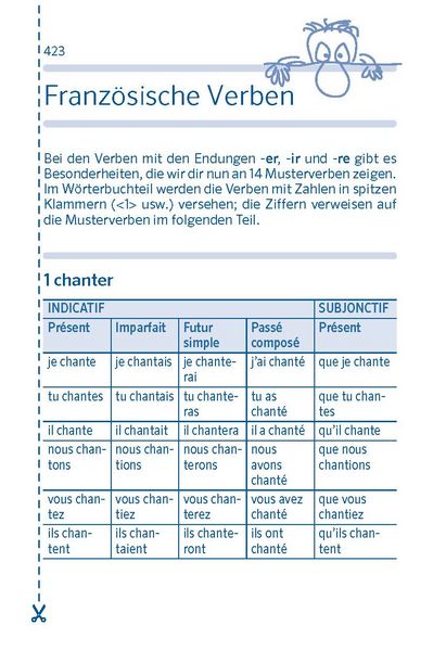 Produktbild: PONS Spick-W&ouml;rterbuch Franz&ouml;sisch f&uuml;r die Schule