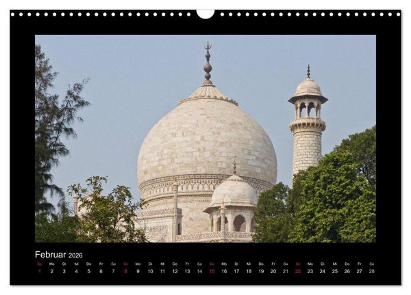 Produktbild: Taj Mahal (Wandkalender 2026 DIN A3 quer), CALVENDO Monatskalender