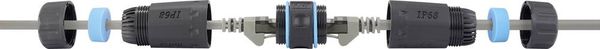 Produktbild: Renkforce RJ45 Netzwerk Adapter CAT 6 [1x RJ45-Buchse - 1x RJ45-Buchse] Schwarz