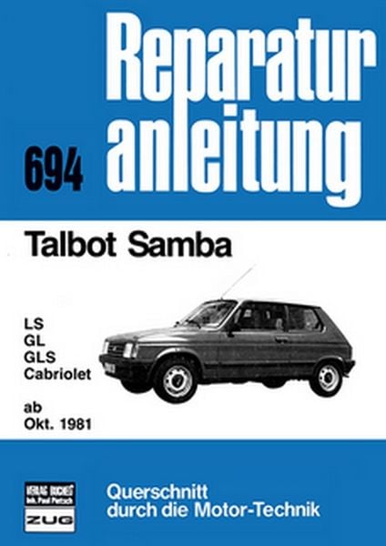 Produktbild: Talbot Samba ab Oktober 1981