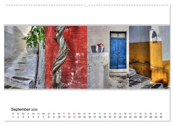 Produktbild: KYKLADEN Dem Licht ganz nah (hochwertiger Premium Wandkalender 2026 DIN A2 quer), Kunstdruck in Hochglanz
