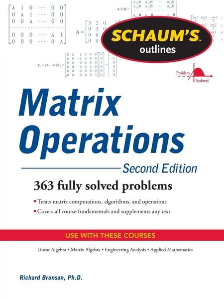 Produktbild: So Of Matrix Operations Rev
