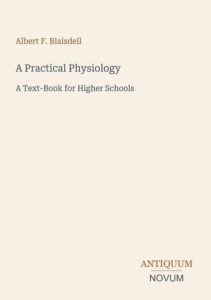 Produktbild: A Practical Physiology