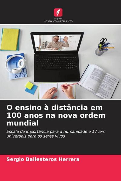 Produktbild: O ensino &agrave; dist&acirc;ncia em 100 anos na nova ordem mundial