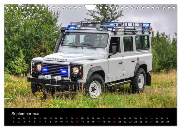 Produktbild: Einsatzfahrzeuge (Wandkalender 2026 DIN A4 quer), CALVENDO Monatskalender