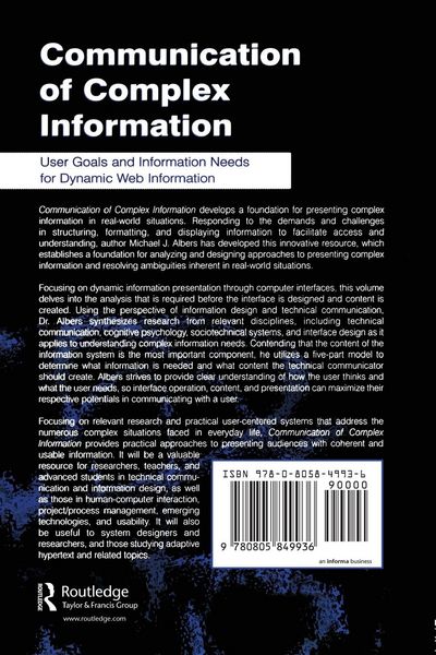 Produktbild: Communication of Complex Information