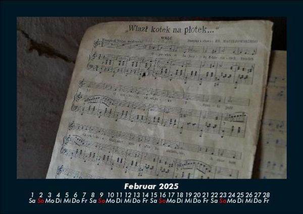 Produktbild: Musik 2025 Fotokalender DIN A5