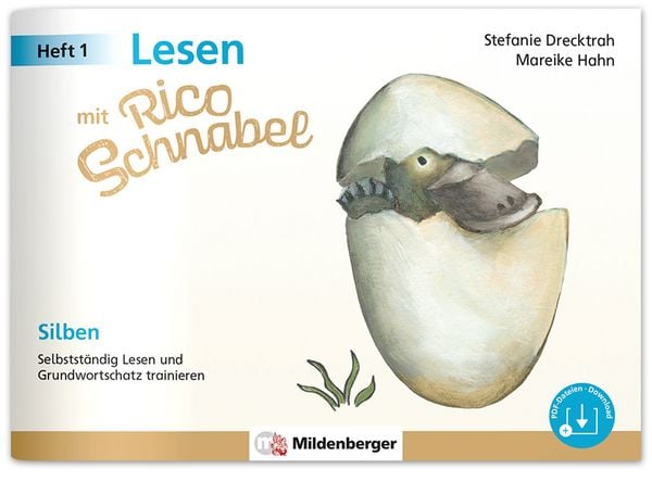 Produktbild: Lesen mit Rico Schnabel, Heft 1: Silben