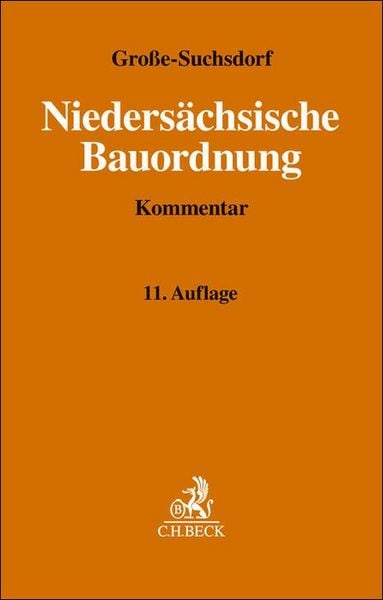 Produktbild: Nieders&auml;chsische Bauordnung. NBauO