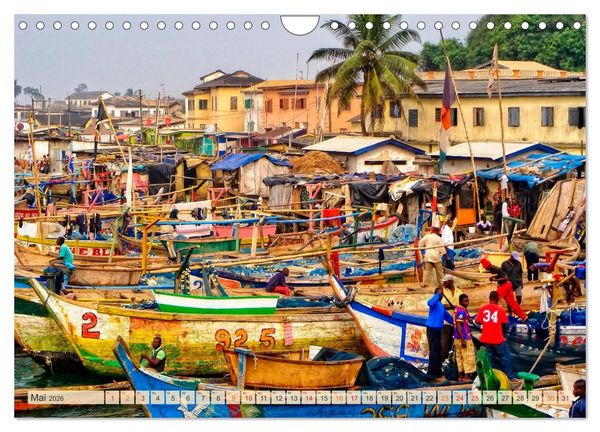 Produktbild: Reise durch Afrika - Ghana (Wandkalender 2026 DIN A4 quer), CALVENDO Monatskalender
