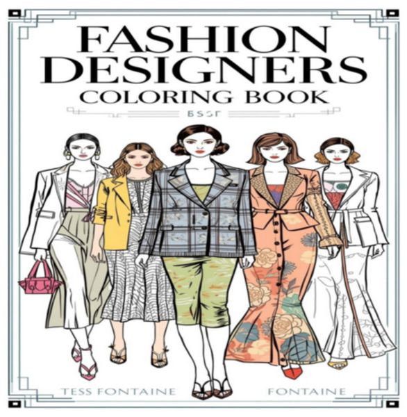 Produktbild: Fashion Designers Coloring Book