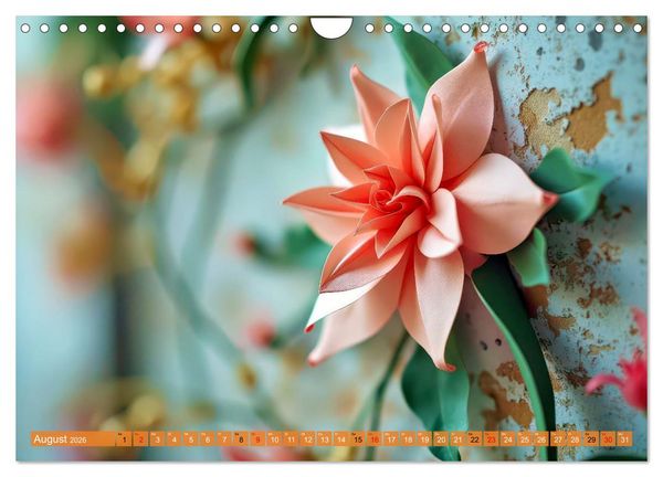 Produktbild: Origami-Formen (Wandkalender 2026 DIN A4 quer), CALVENDO Monatskalender