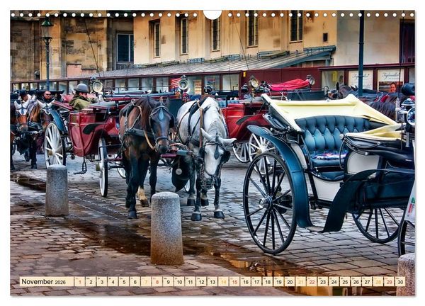 Produktbild: Pferdekutschen - Vorg&auml;nger des Automobils (Wandkalender 2026 DIN A3 quer), CALVENDO Monatskalender