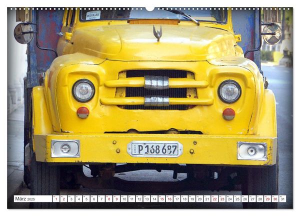 Produktbild: LKW Veteranen - Oldtimer der Marke Dodge in Kuba (Wandkalender 2025 DIN A2 quer), CALVENDO Monatskalender