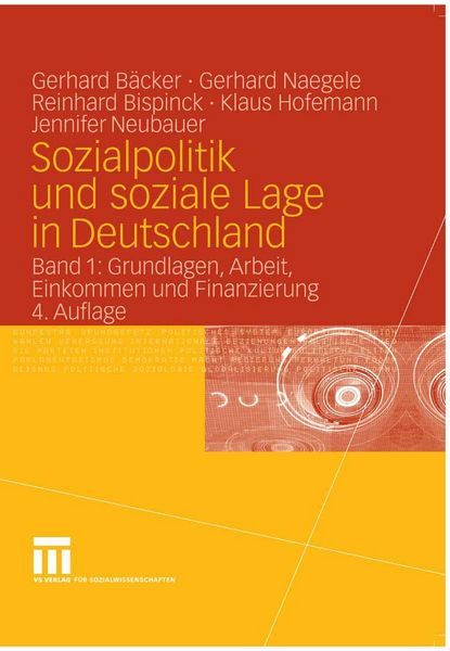 Produktbild: Sozialpolitik und soziale Lage in Deutschland