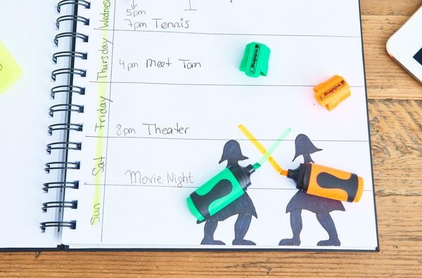 Produktbild: Edding Textmarker Mini, 5er Set