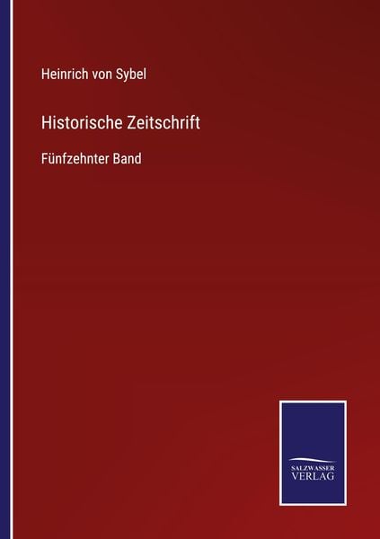 Produktbild: Historische Zeitschrift