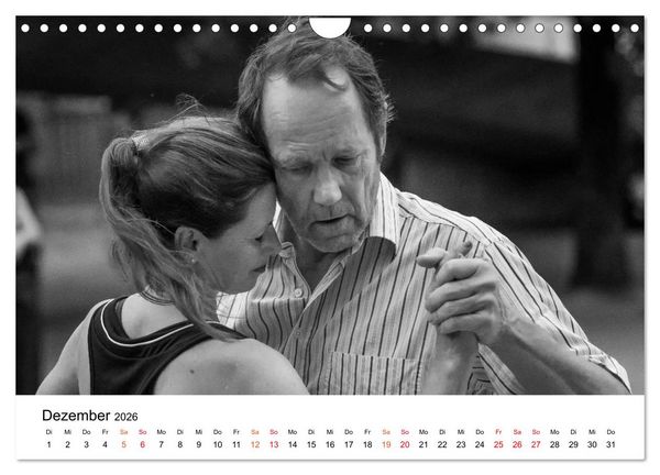 Produktbild: Tango Argentino - Paare beim Tanz auf &ouml;ffentlichen Pl&auml;tzen (Wandkalender 2026 DIN A4 quer), CALVENDO Monatskalender