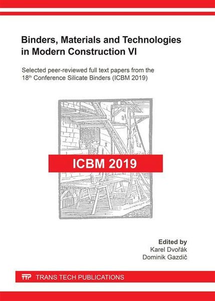 Produktbild: Binders, Materials and Technologies in Modern Construction VI