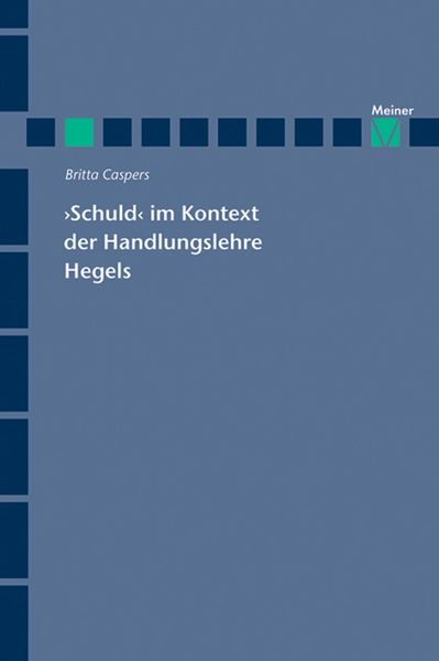 Produktbild: 'Schuld' im Kontext der Handlungslehre Hegels