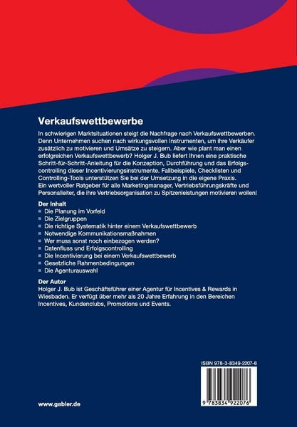 Produktbild: Verkaufswettbewerbe