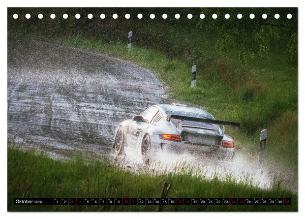 Produktbild: SCHNELL! AUTHENTISCH! MITTENDRIN! - RALLYE! (Tischkalender 2026 DIN A5 quer), CALVENDO Monatskalender