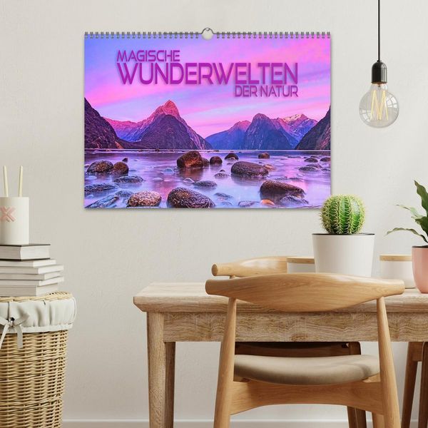 Produktbild: Magische Wunderwelten der Natur (Wandkalender 2026 DIN A3 quer), CALVENDO Monatskalender